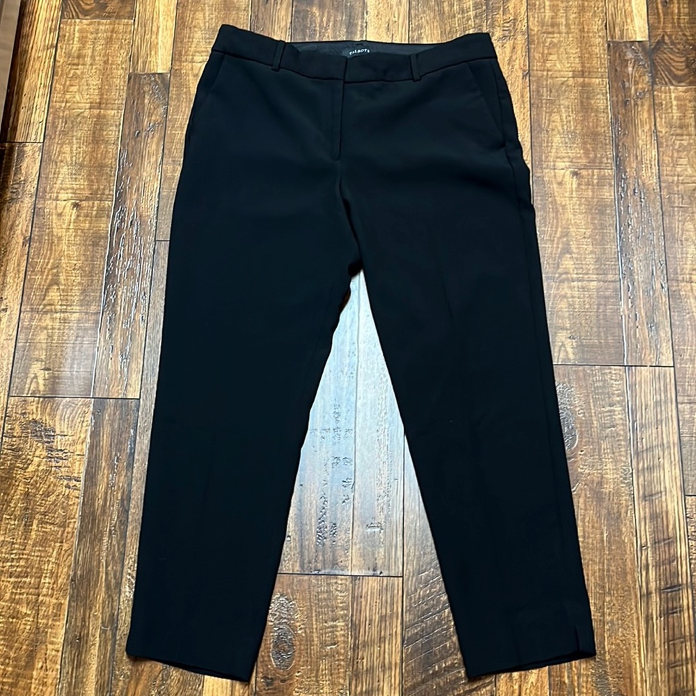 Talbots “Hampshire Ankle” Black dress pants, tall